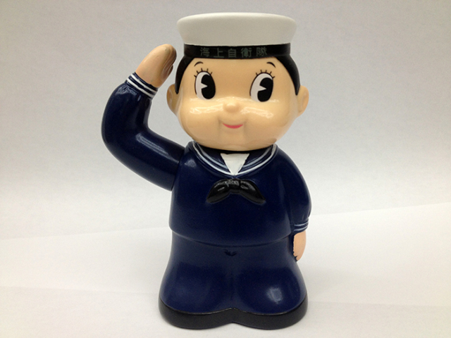 貯金箱(海上自衛隊冬セーラー服)