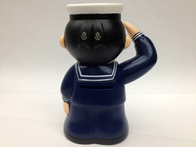 貯金箱(海上自衛隊冬セーラー服)