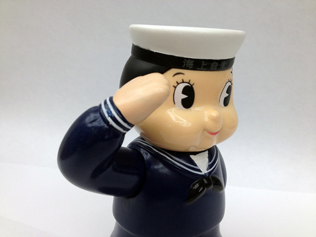 貯金箱(海上自衛隊冬セーラー服)