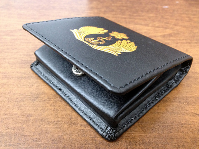 コインケース(海上自衛隊海曹制帽前章)