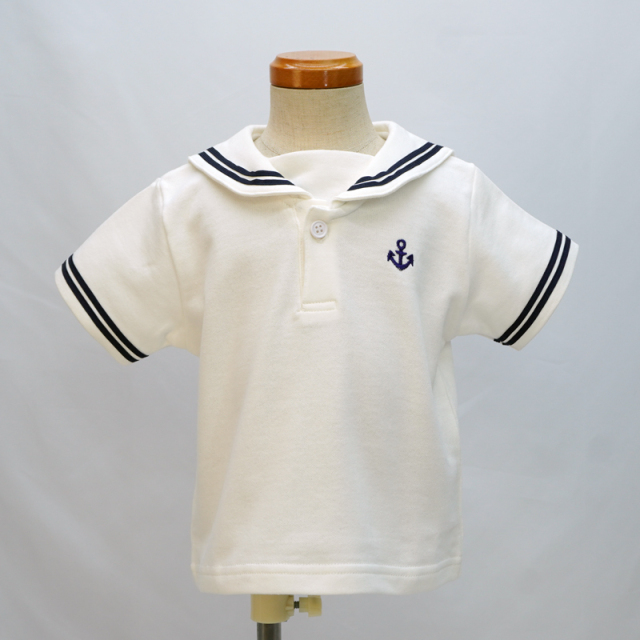 familiar ストラップ セーラー襟 Ｔシャツ セーラーTシャツと4分丈パンツのセット｜ファミリア公式オンライン