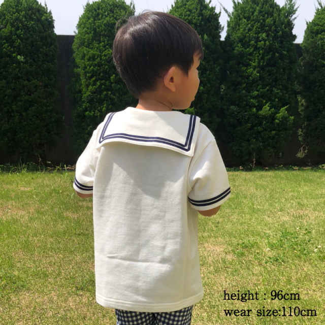 セーラー襟Tシャツ