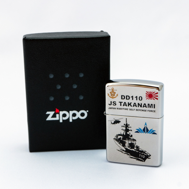 入手困難　Zippo ライター(護衛艦かが) 楽天市場】ZIPPO(護衛艦かがType4[加賀])【海上自衛隊グッズ