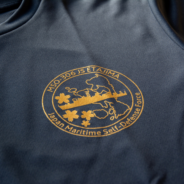 掃海艦えたじま 鷹Tシャツ