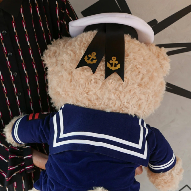海上自衛隊仕様・セーラーベアぬいぐるみ夏服