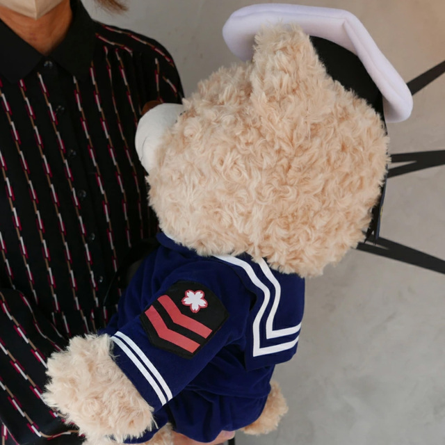海上自衛隊仕様・セーラーベアぬいぐるみ夏服