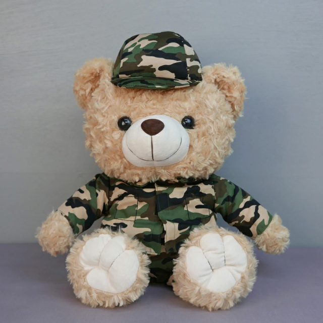 陸上自衛隊仕様くまぬいぐるみ