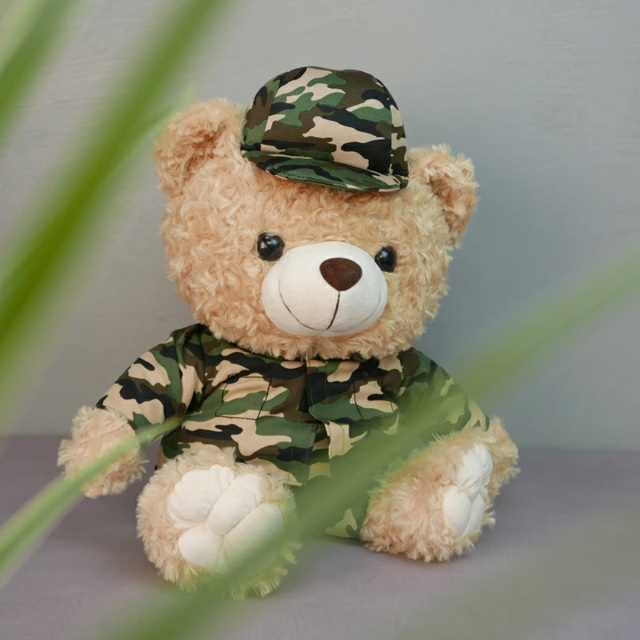 陸上自衛隊仕様くまぬいぐるみ