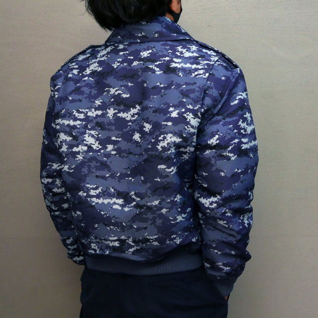 防寒ブルゾン(海上自衛隊デジタル迷彩柄) 2か所ワッペン付(ウィング