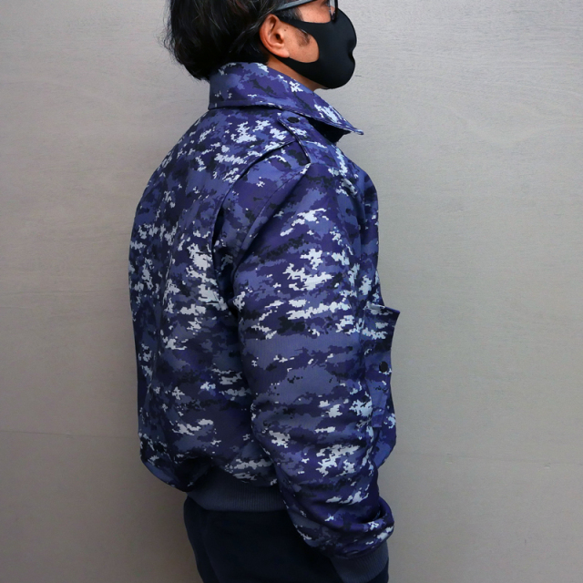 防寒ブルゾン(海上自衛隊デジタル迷彩柄) 2か所ワッペン付(ウィング