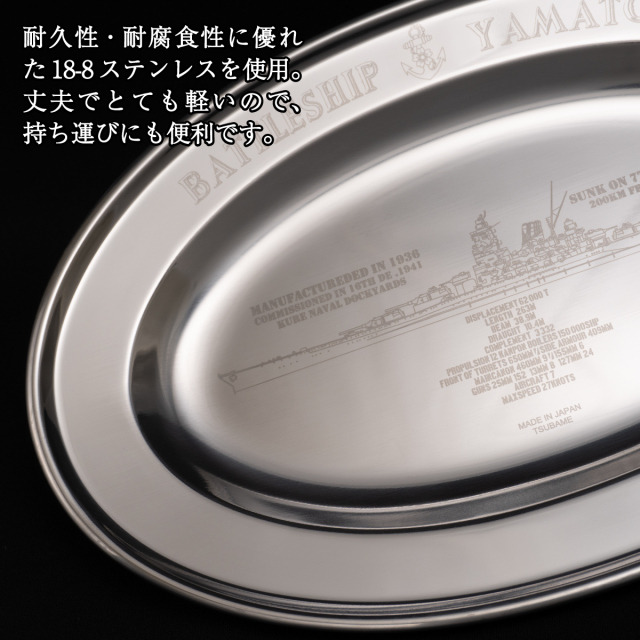 戦艦大和オーバルプレート