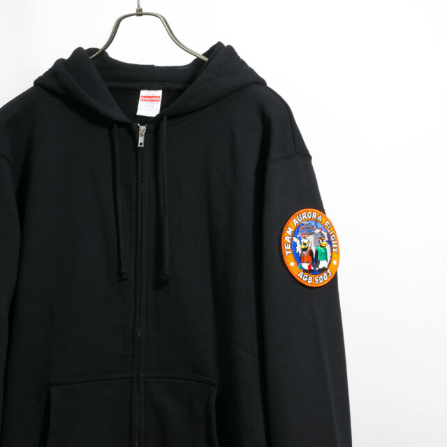 海上自衛隊 南極観測船 砕氷艦しらせ ワッペンカスタム ジップアップ