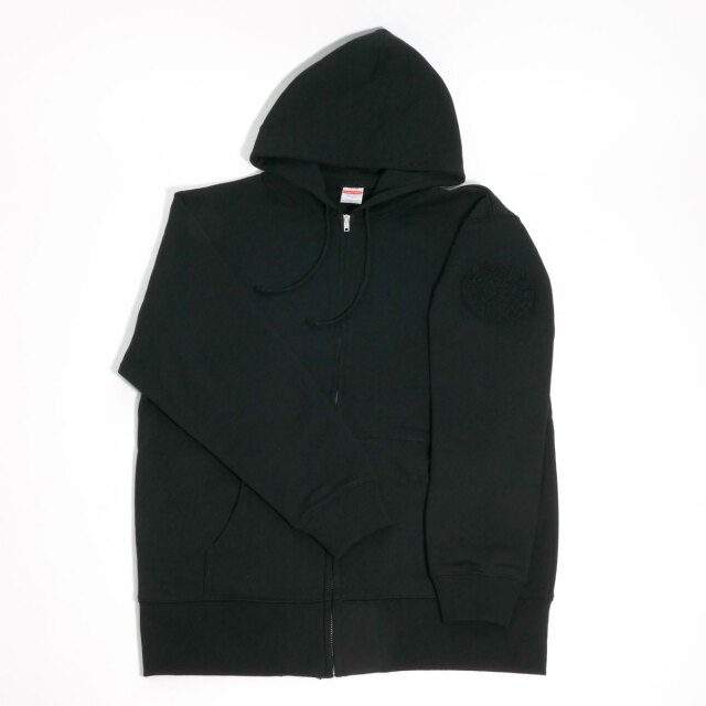 海上自衛隊 ワッペンカスタム ジップアップパーカー ベルクロ・丸