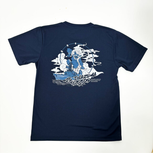 Tシャツ ( 海上自衛隊 護衛艦いなづま［雷神］)