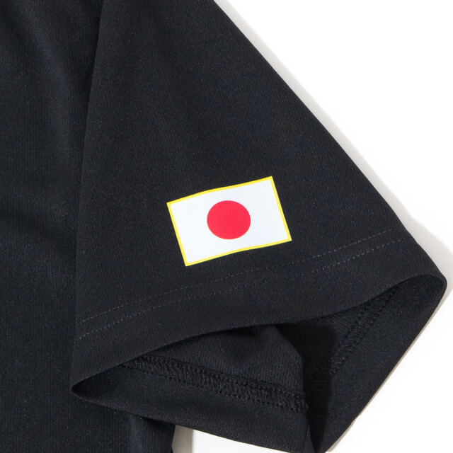 海上自衛隊 ミニ日の丸 左胸プリント Tシャツ