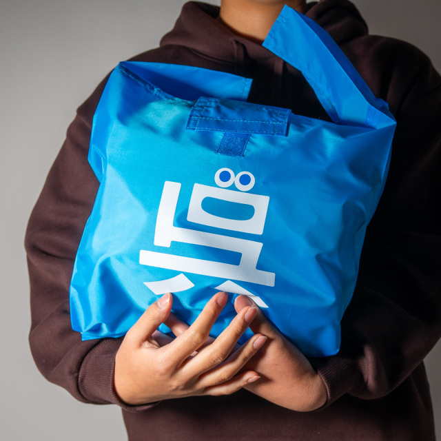 呉氏エコバッグ（フェイス柄）