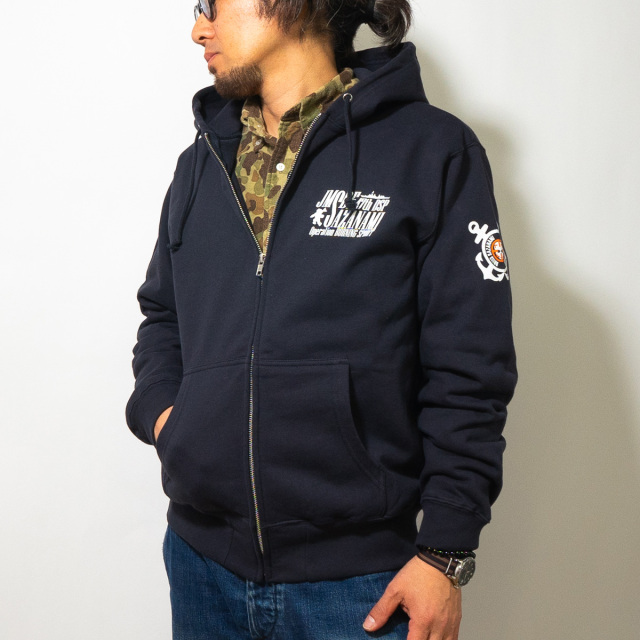 護衛艦さざなみ Type1 (桜) 第47次派遣海賊対処行動記念 ジップアップ
