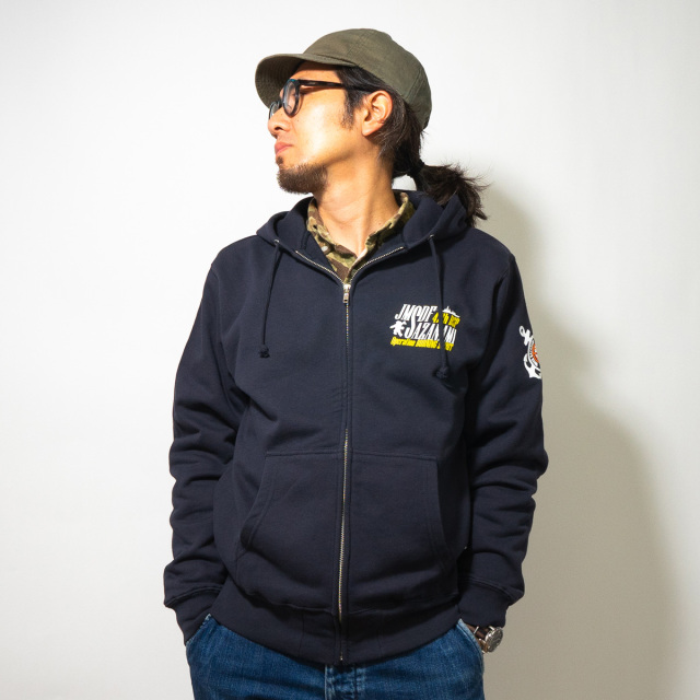 薫さん Japanese Zombie Heroez ジップアップパーカー 薫さん Japanese Zombie Heroez ジップアップパーカー