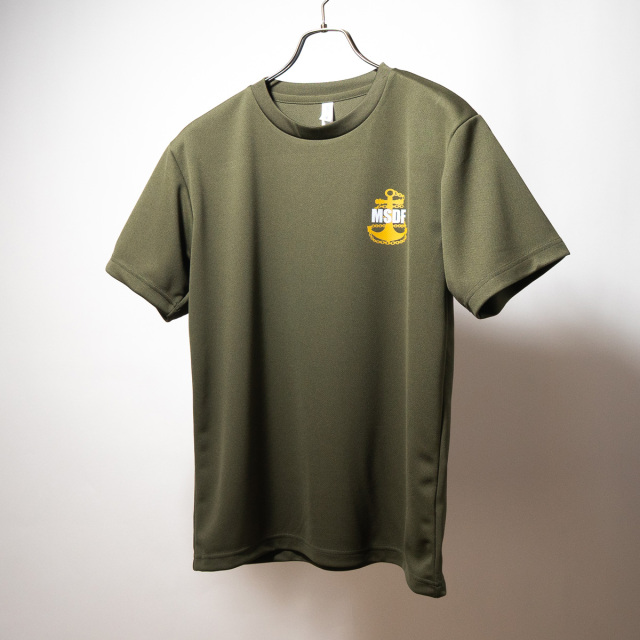 Tシャツ(海上自衛隊 MSDFイカリ)左胸プリント