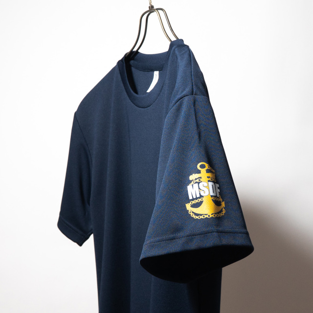 Tシャツ(海上自衛隊 MSDFイカリ)左袖プリント