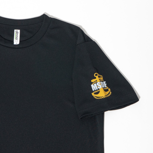 Tシャツ(海上自衛隊 MSDFイカリ)左袖プリント