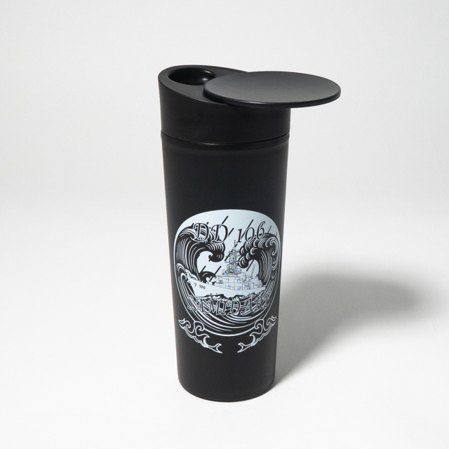 【極稀少・バイオハザード】プレミアムタンブラー 海上自衛隊 護衛艦さみだれ スライド式タンブラー