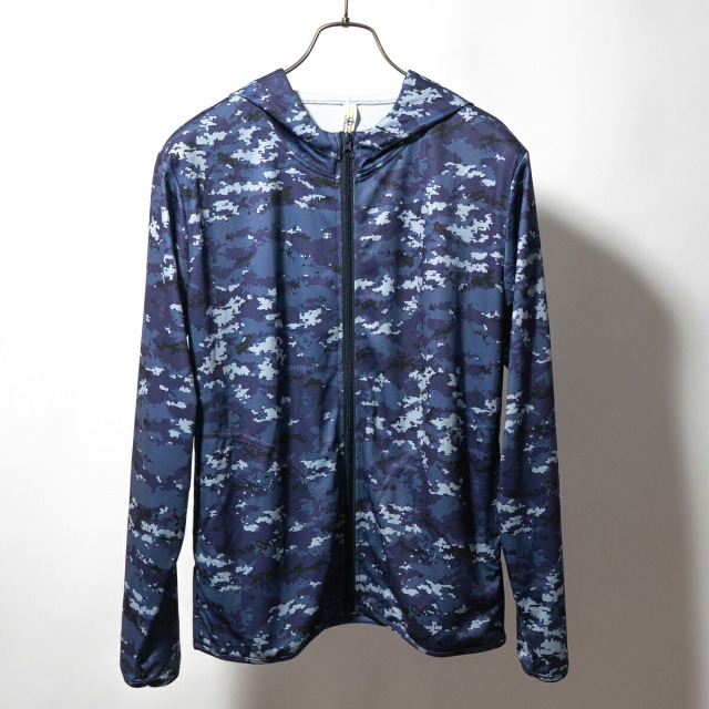 ドライジップパーカー ( 海上自衛隊デジタル迷彩 ) 迷彩服 薄手