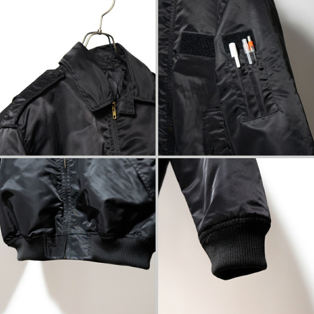 フライトジャケット ( 海上自衛隊 掃海艇みやじま [ 弁財天 ]) 襟ボア