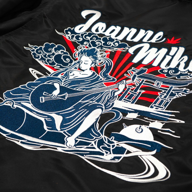 フライトジャケット ( 海上自衛隊 掃海艇みやじま [ 弁財天 ]) 襟ボア