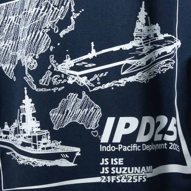 インド太平洋方面派遣訓練記念Tシャツ(IPD2025)