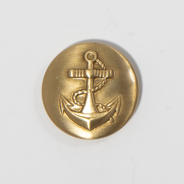 メタルボタン(イカリマーク・絡みイカリ)T546GG