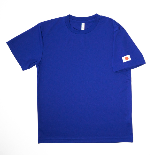 海上自衛隊 ミニ日の丸 フチなし 左胸プリント Tシャツ