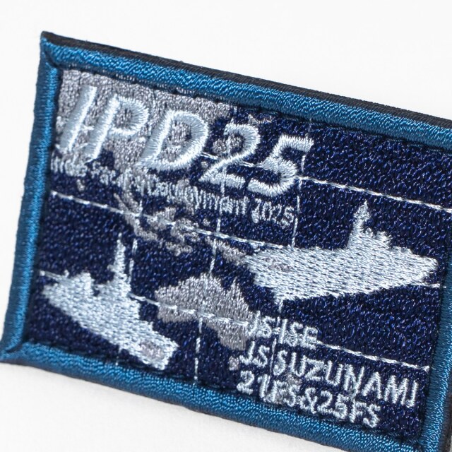 ワッペン【 IPD2025 】】陸上戦闘服用 縦4cm 横6cm