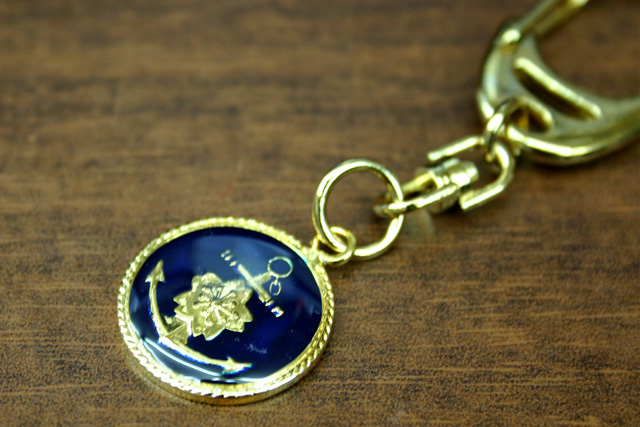 キーホルダー(桜イカリ[紺丸])