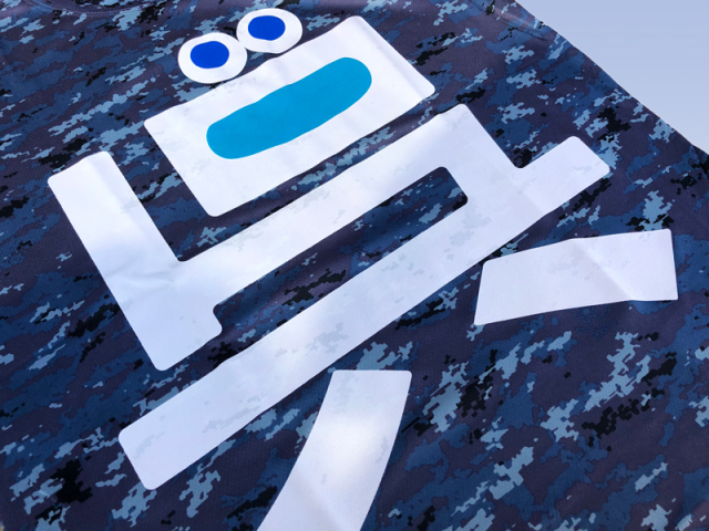 呉氏」海上自衛隊デジタル迷彩Tシャツ