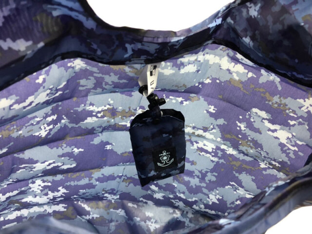 海上自衛隊デジタル迷彩柄エコバッグ