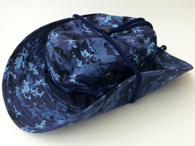 NVG ブッシュハット 陸自迷彩 ハンドメイド品 陸上自衛隊 ブッシュ