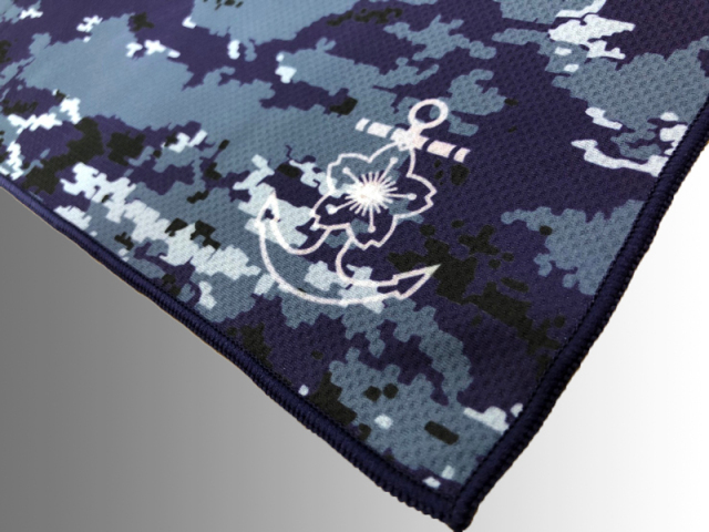 冷感タオル(海上自衛隊デジタル迷彩柄)