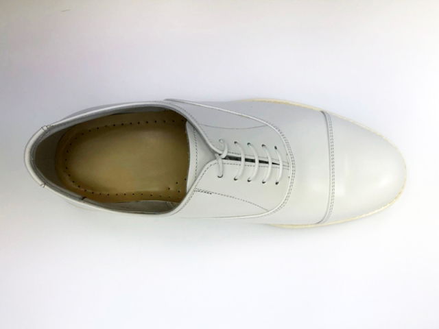 海上自衛隊幹部用白短靴(本皮) 【株式会社制服のフジ(広島県呉市)】