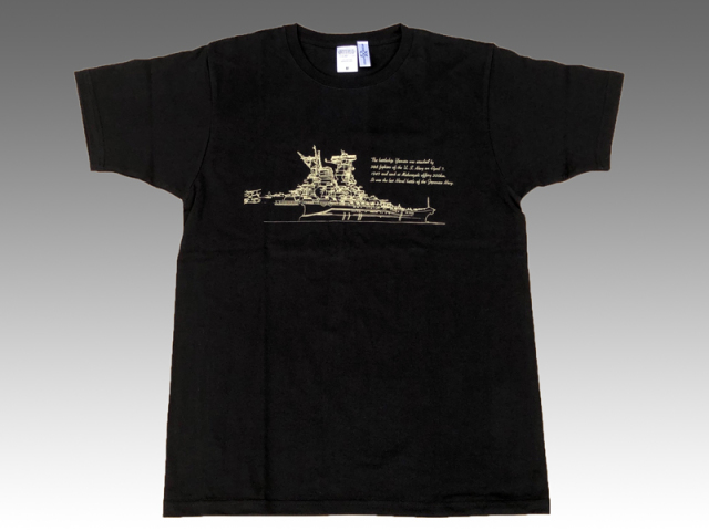 連合艦隊旗艦戦艦大和Tシャツ(Last Naval Battle)