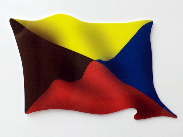 ステッカー(国際信号旗 Z旗なびき)