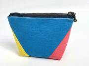 舟形ミニポーチ【旗ことば「Z旗」】[HUG-はぐ-]