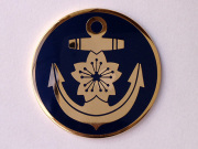 ゴルフマーカー(桜にイカリ)