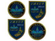 海上自衛隊　護衛艦たかなみステッカー4枚組