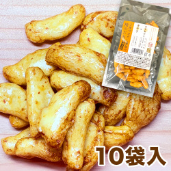 ２度づけだし醤油の柿のたね10袋入り