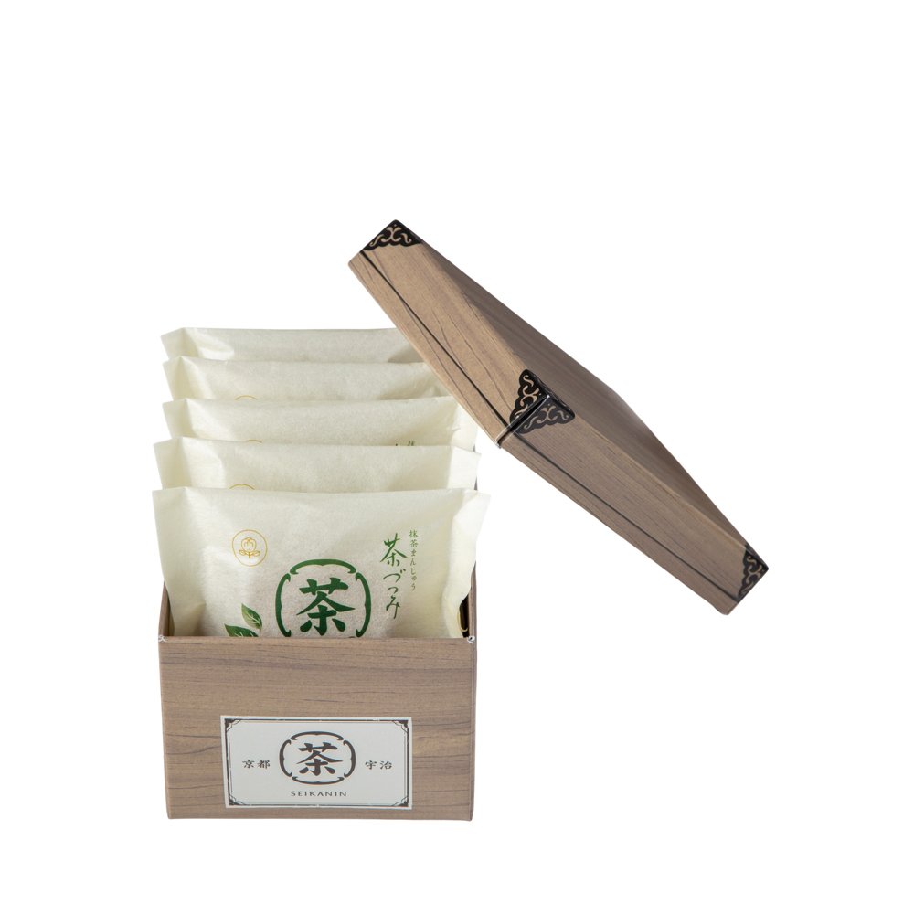 菓匠 清閑院 抹茶まんじゅう 茶づつみ 5個入