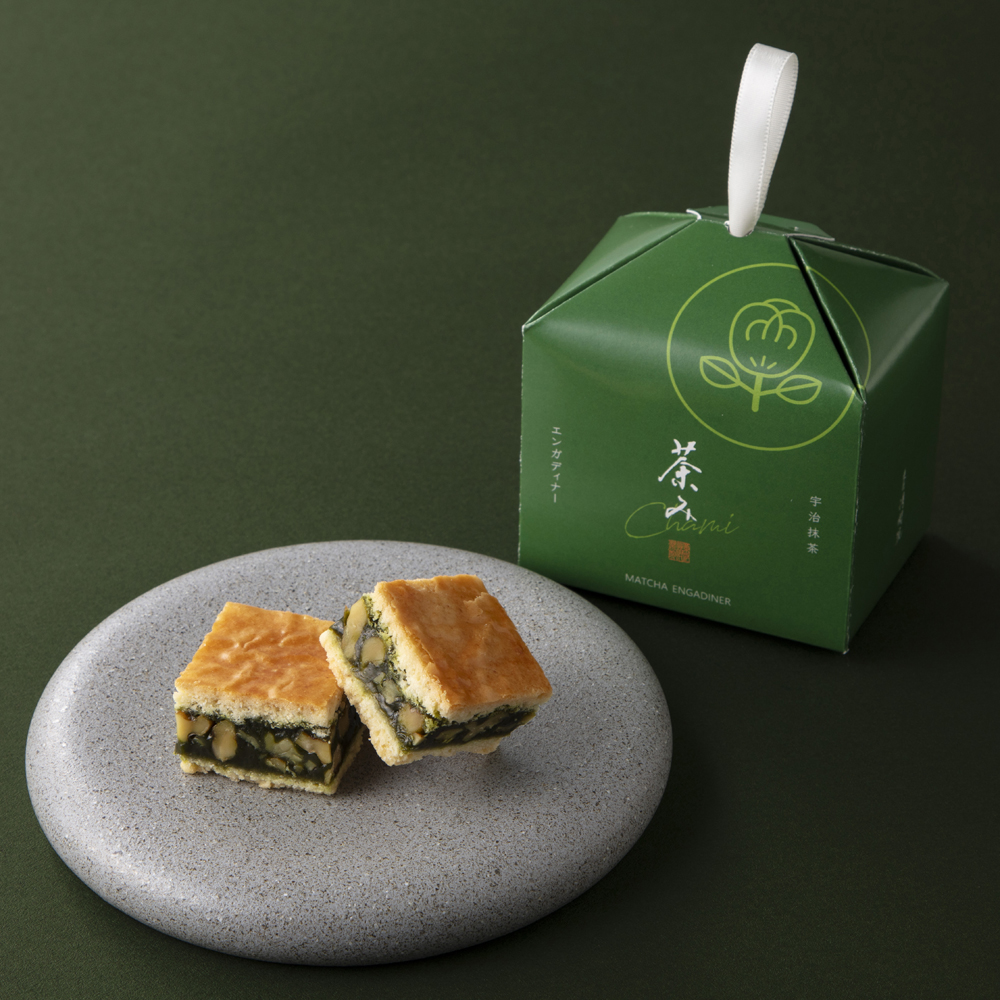 菓匠 清閑院 宇治抹茶エンガディナー 茶み 3個入