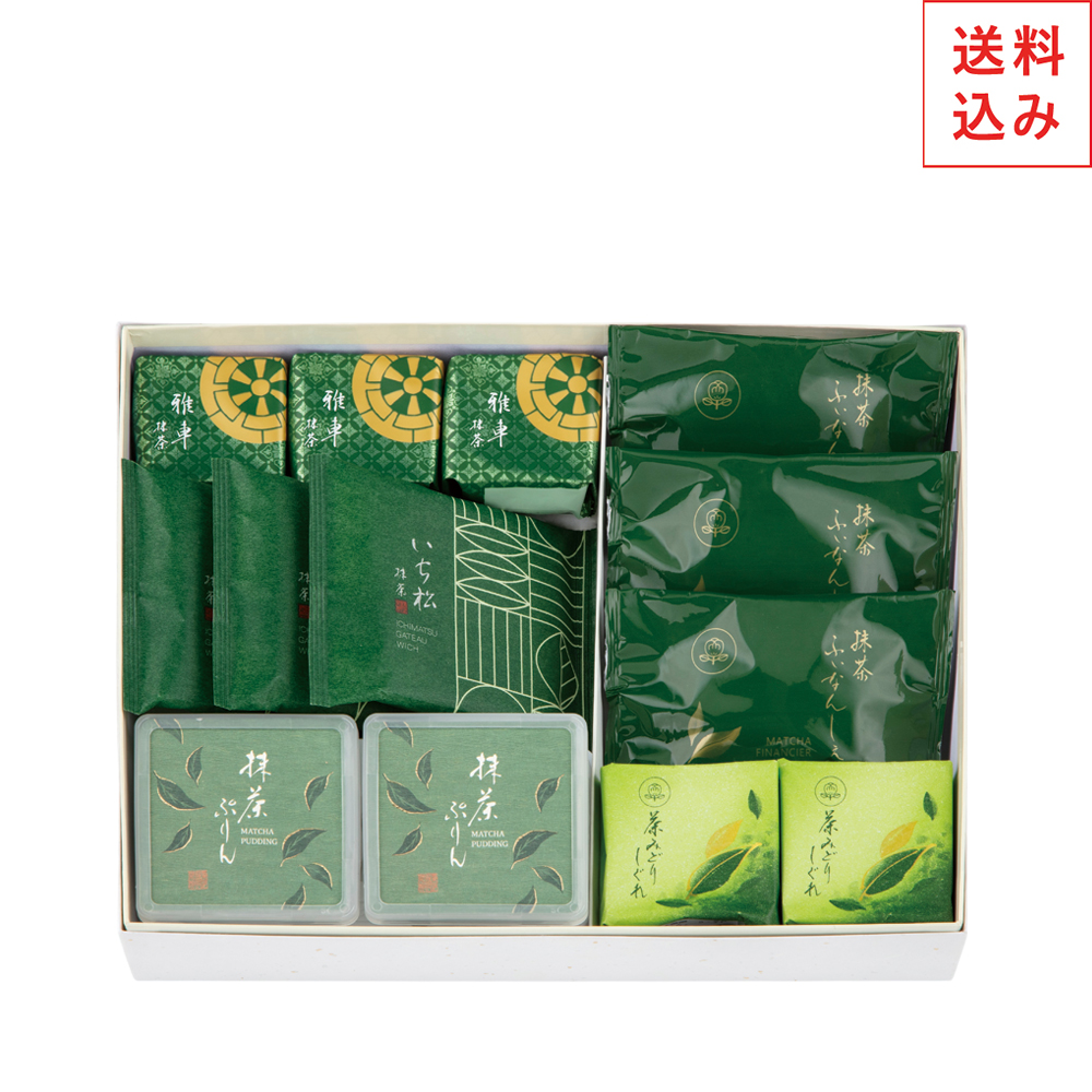 初夏の抹茶菓子詰合せ