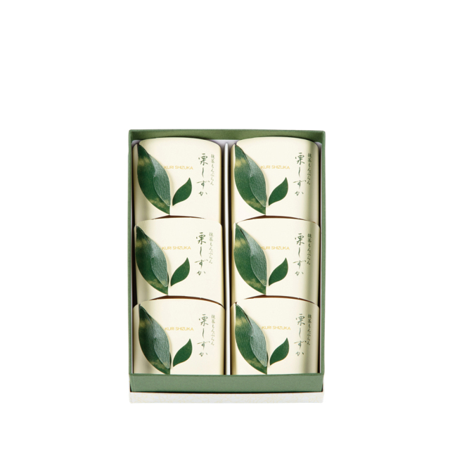 菓匠 清閑院 抹茶もんぶらん 栗しずか 6個入