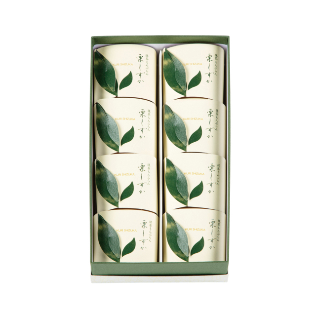 菓匠 清閑院 抹茶もんぶらん 栗しずか 8個入